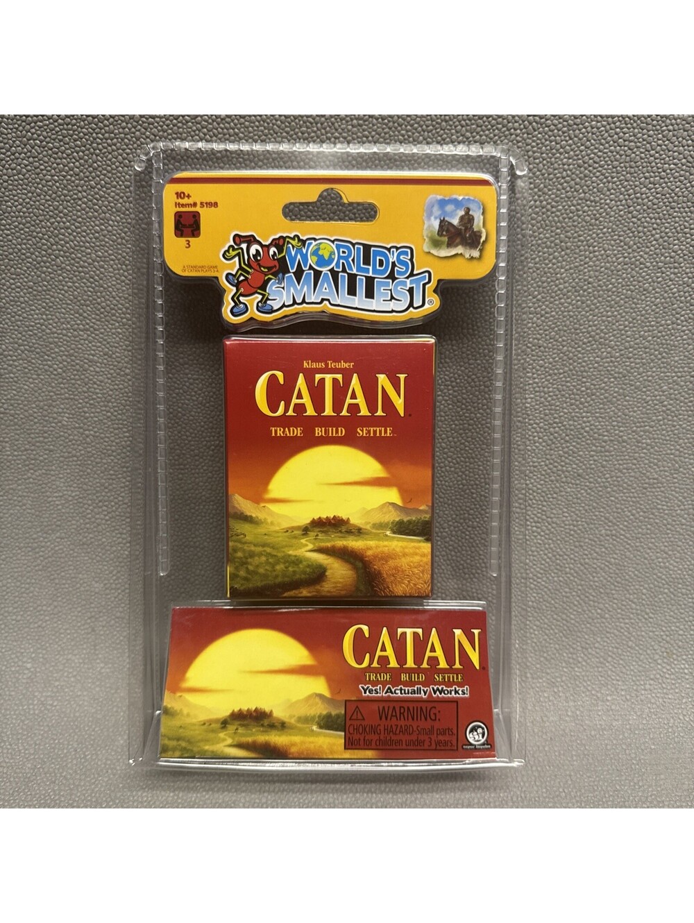 World's Smallest Settlers of CATAN Board Game Toy Doll House Miniature